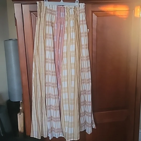 Paper Parachute Stretch Waist Maxi Full Skirt SZ M - Picture 9 of 16